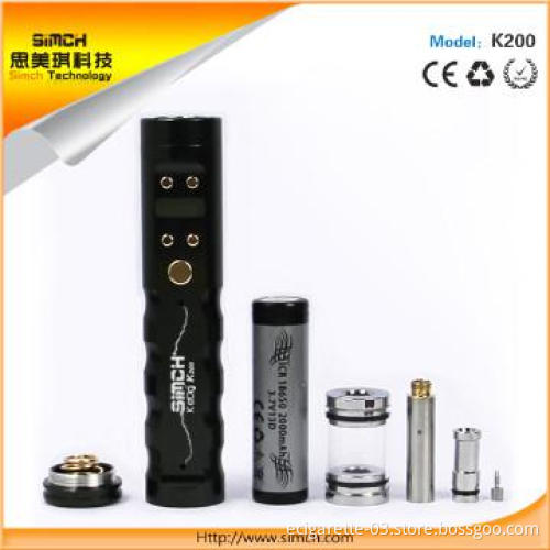2013 latest 1800mah adjustable voltage GM01 e cigarette PK k200